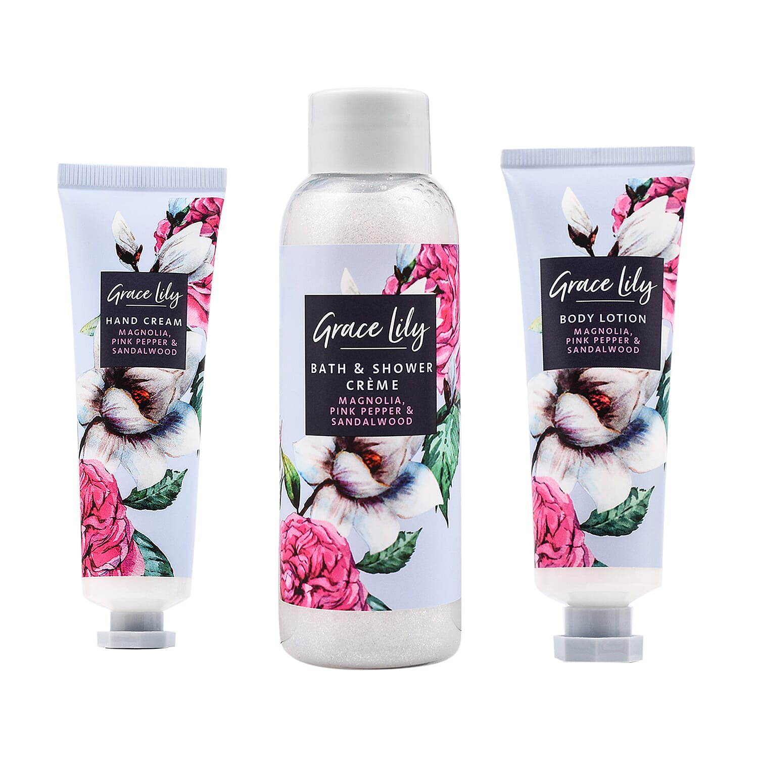 Grace Lily Magnolia Pink Pepper & Sandalwood Getaway Bag