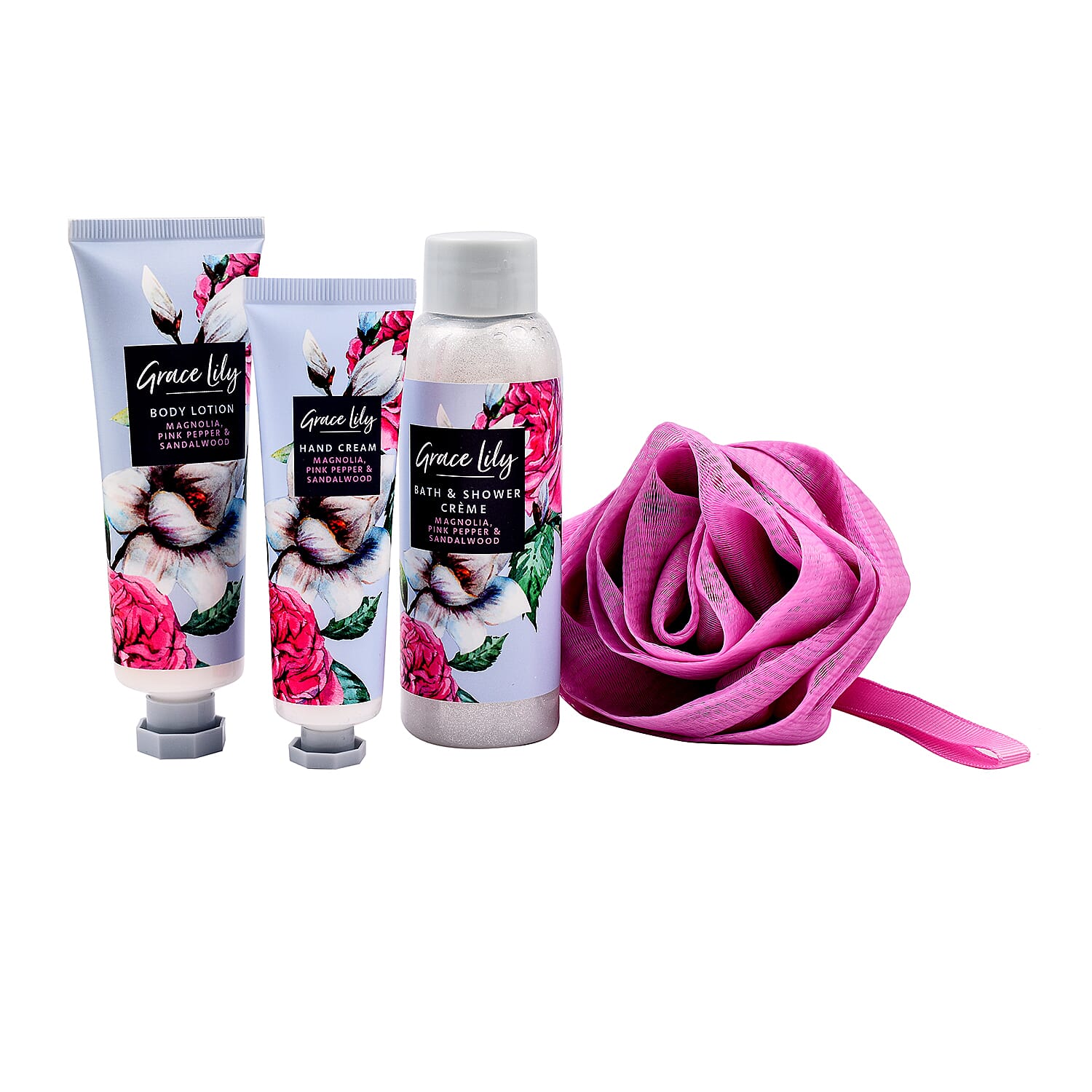 Grace Lily Magnolia Pink Pepper & Sandalwood Getaway Bag