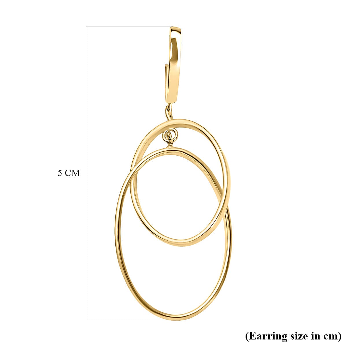 Maestro Collection - 9K Yellow Gold Dangle Earrings