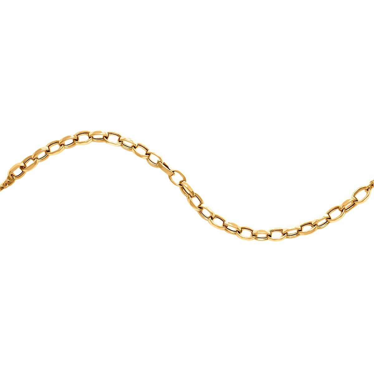 Maestro Collection - 9K Yellow Gold Rolo Bracelet (Size - 7.5) 2.95 Grams