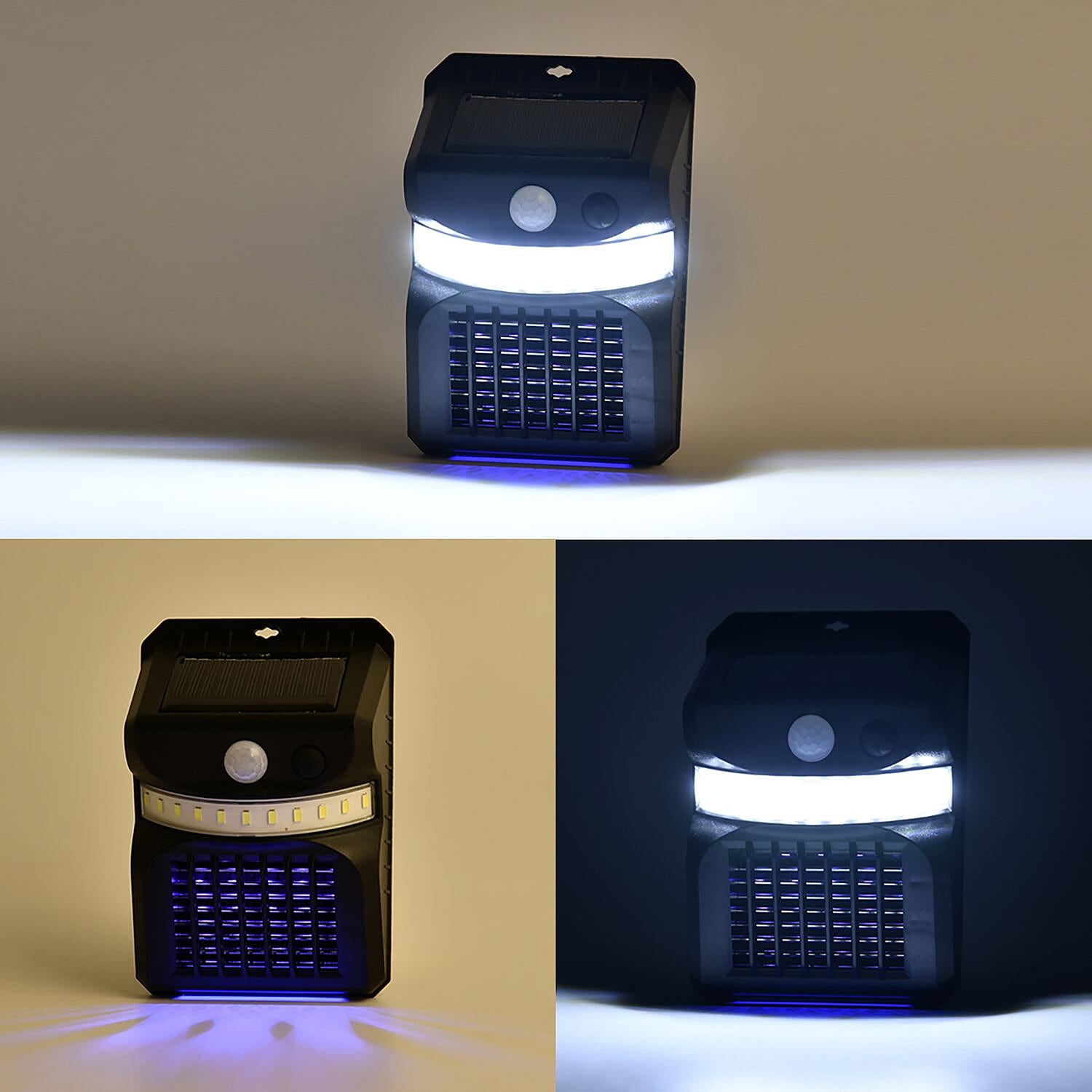 Close Out Deal - 2-in-1 Solar Bug Zapper with Motion Sensor LED Wall Lamp for Outdoor