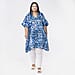 Patterned  Ladies Short Kaftan