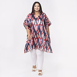 Patterned  Ladies Short Kaftan