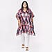 Patterned  Ladies Short Kaftan