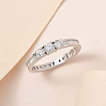 NY Closeout 14K White Gold SGL Certified Diamond (I1-I2-G-H) Wedding Band Ring 1.00 Ct