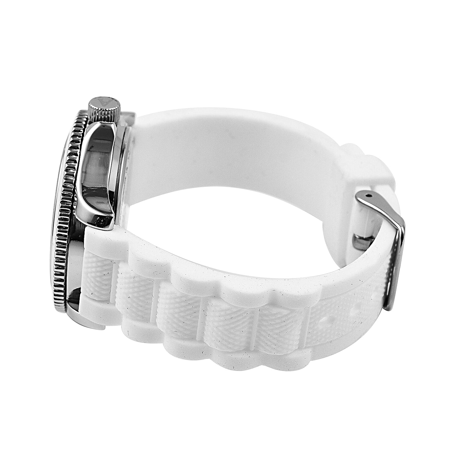 Closeout Deal - Aviator F-Series Quartz Movement White Dial Water Resistant Ladies Watch with 4 Interchangeable Straps