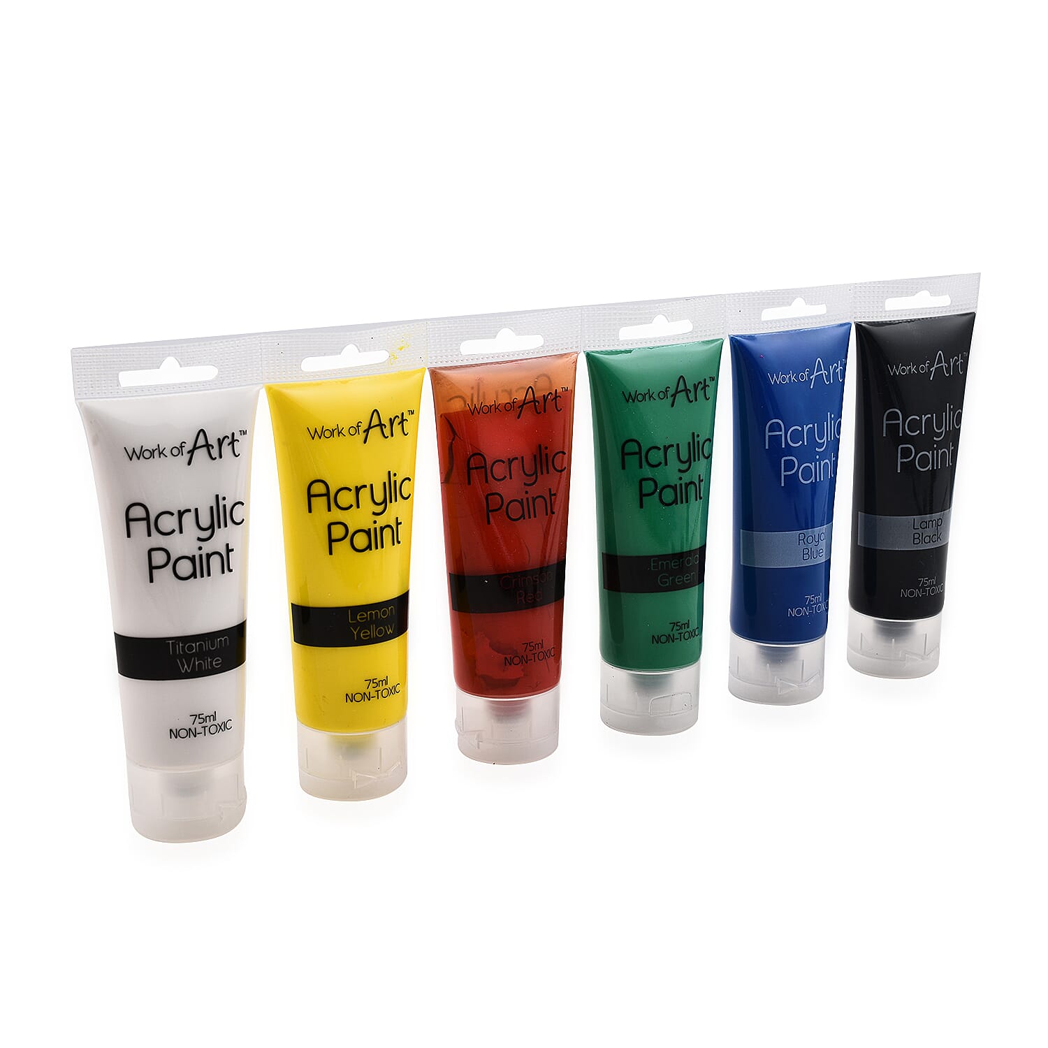 Closeout Offer- Tallon Work Of Art Acrylic Paint Set - 6x75ml