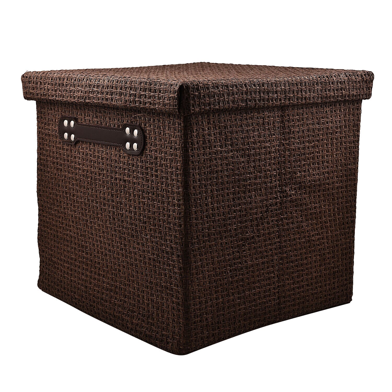 ONE TIME ONLY- Set of 6 Large Scandinavian Collapsible Storage Ottomans (32x32x30cm)