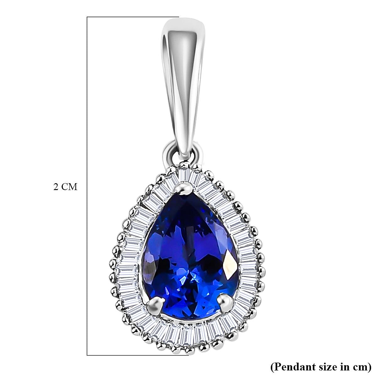 Tucson Special- AAAA Tanzanite Pear 1 ct.