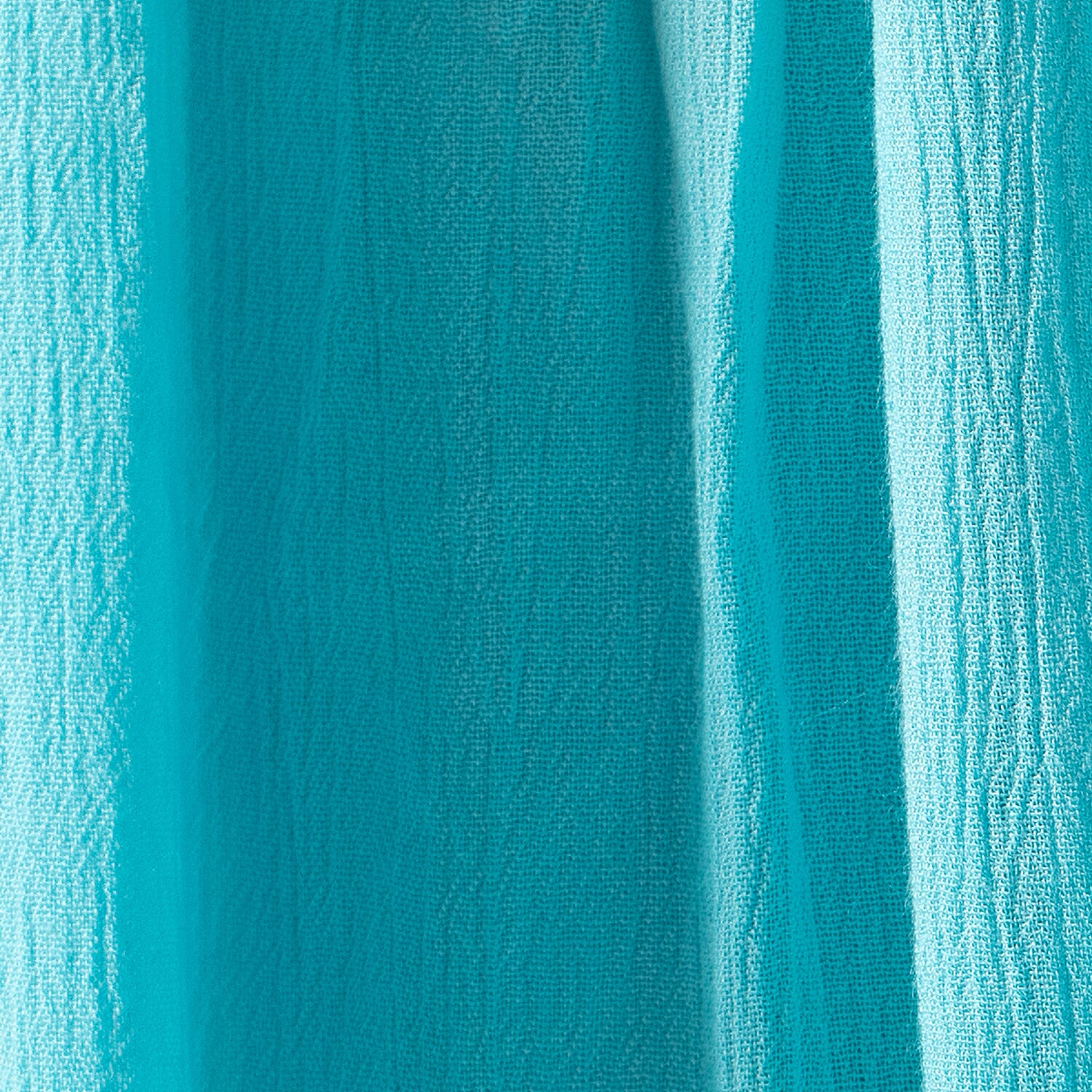 Tamsy Viscose Tie Dye Long Skirt (Size S) - Turquoise