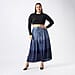 TAMSY Tie Dye Long Skirt