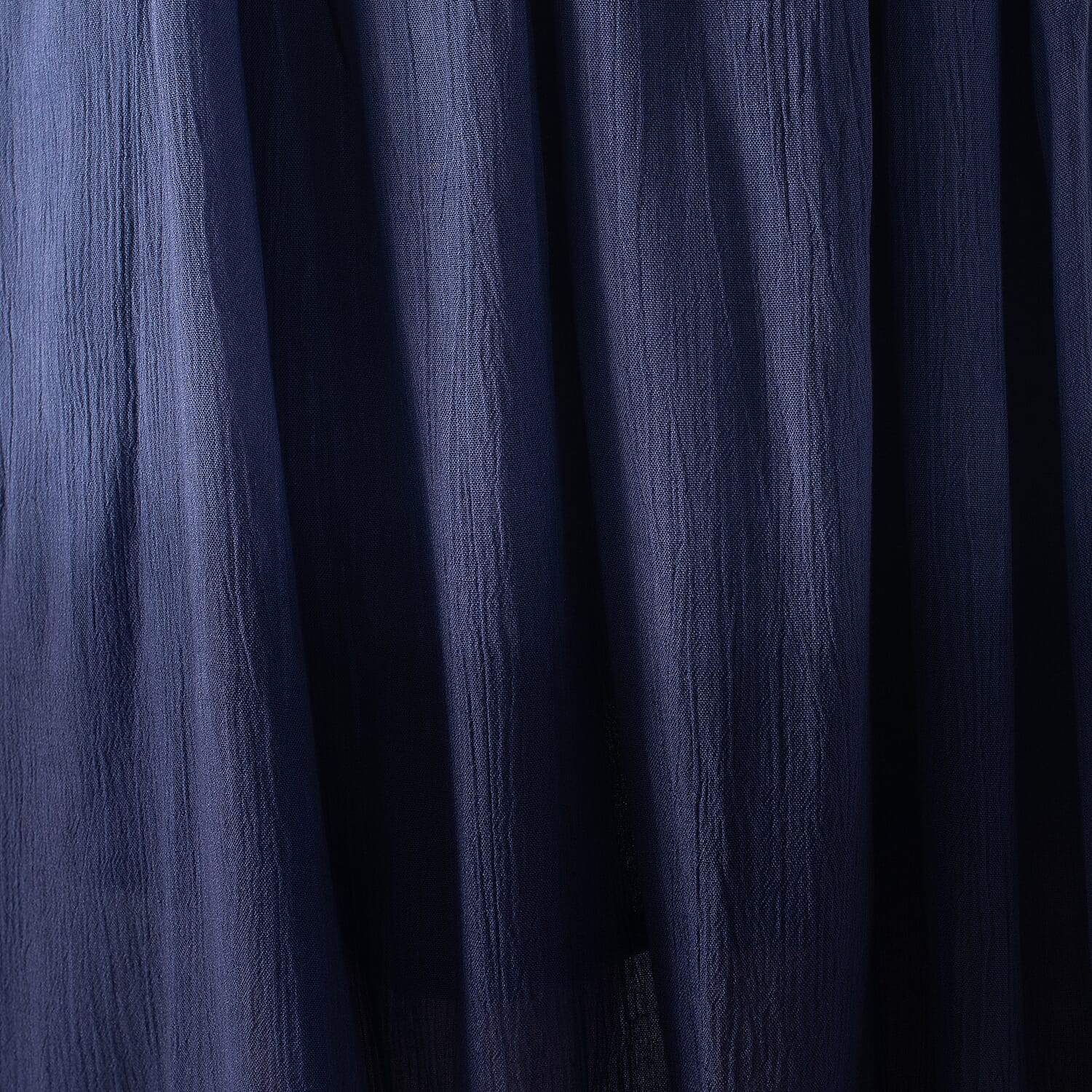 Tamsy Viscose Tie Dye Long Skirt (Size S) - Turquoise