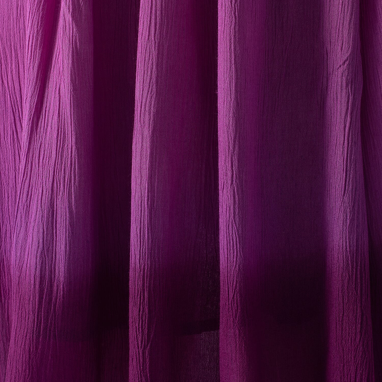 Tamsy Viscose Tie Dye Long Skirt (Size S) - Turquoise