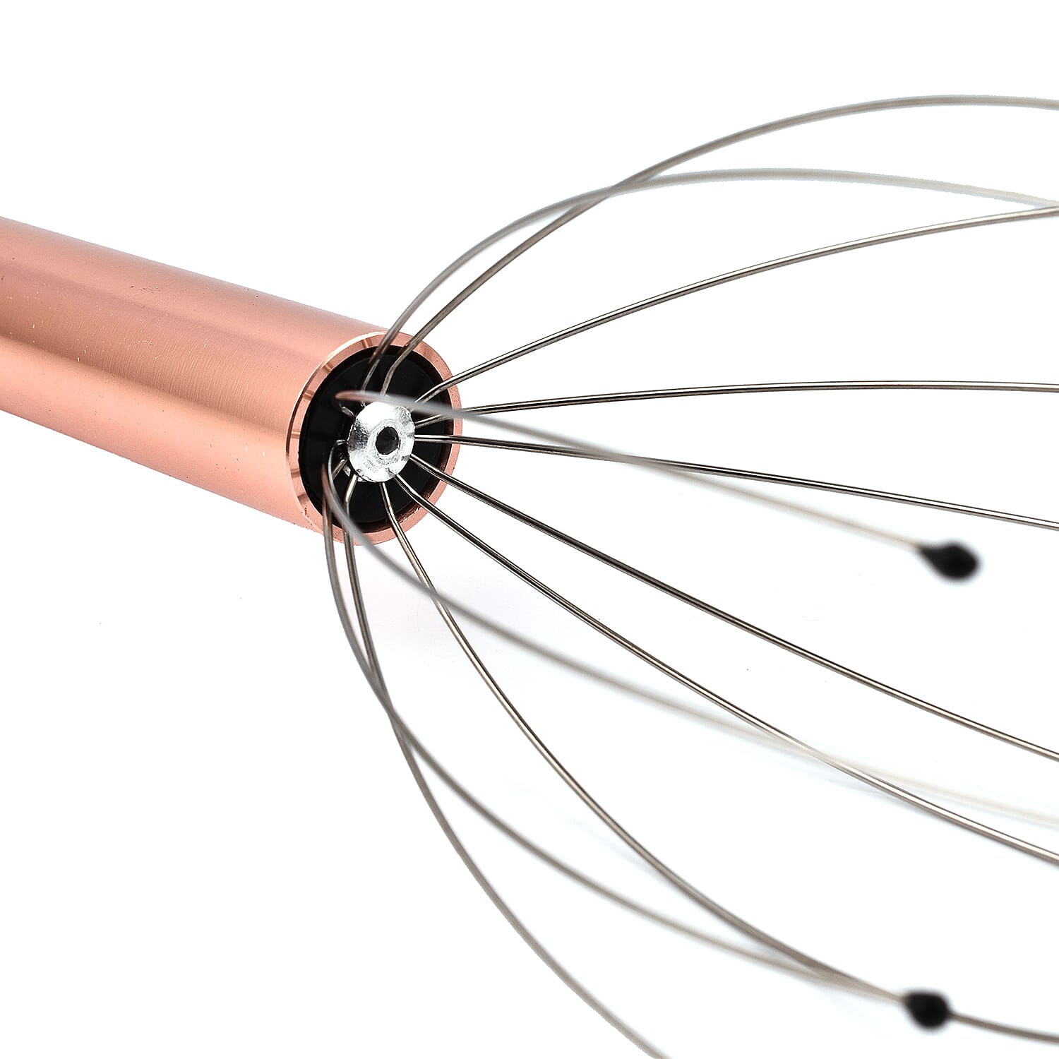Vibrating Head Massager (Requires 1 x AA Battery - Not Included) - Rose Gold