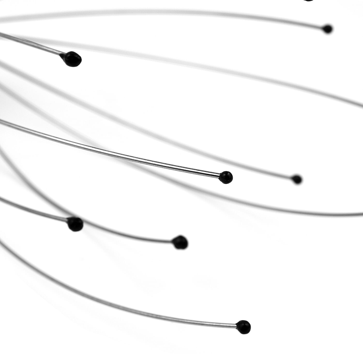 Vibrating Head Massager (Requires 1 x AA Battery - Not Included) - Rose Gold