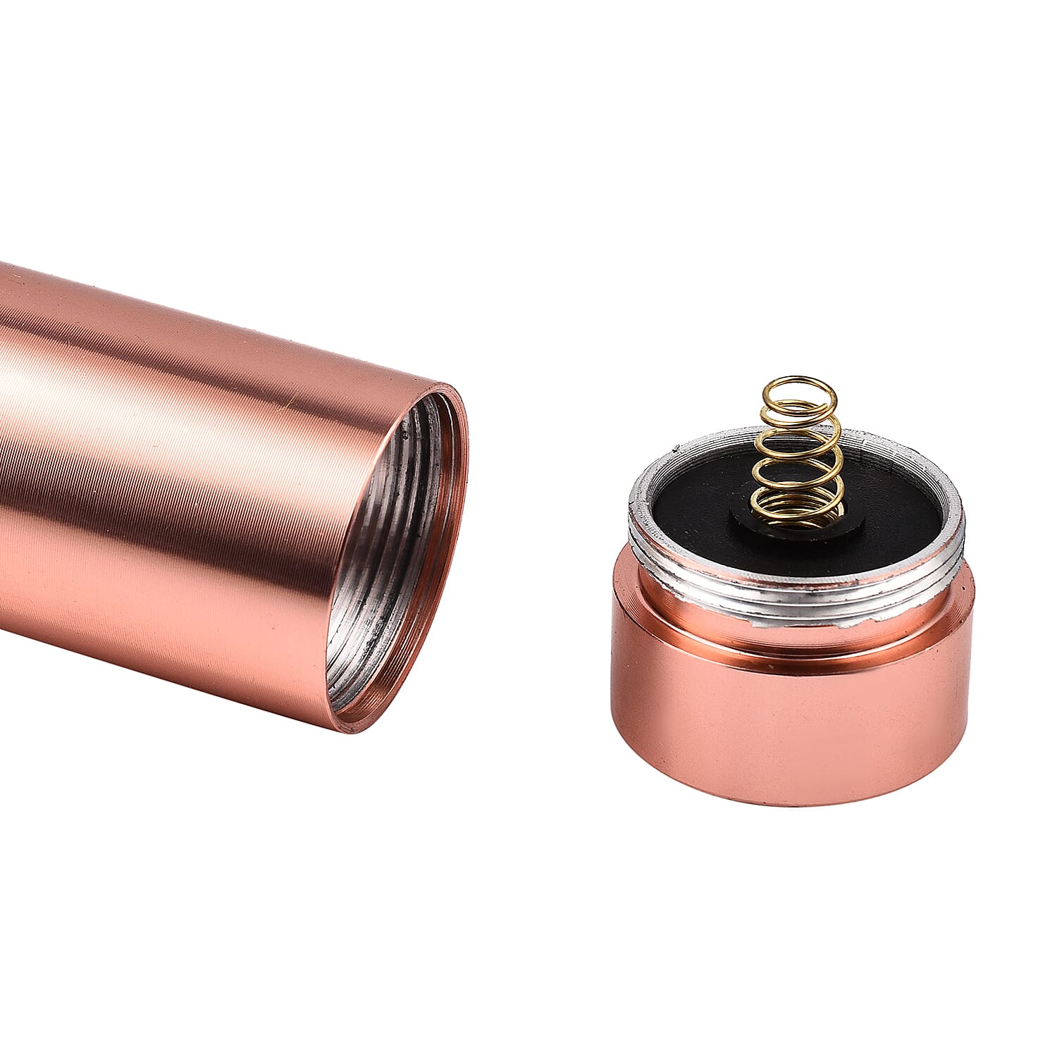 Vibrating Head Massager (Requires 1 x AA Battery - Not Included) - Rose Gold