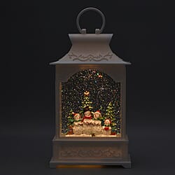 Christmas Snowman Musical Lantern with USB Cable (Require 3xAA Battery - Not Included)