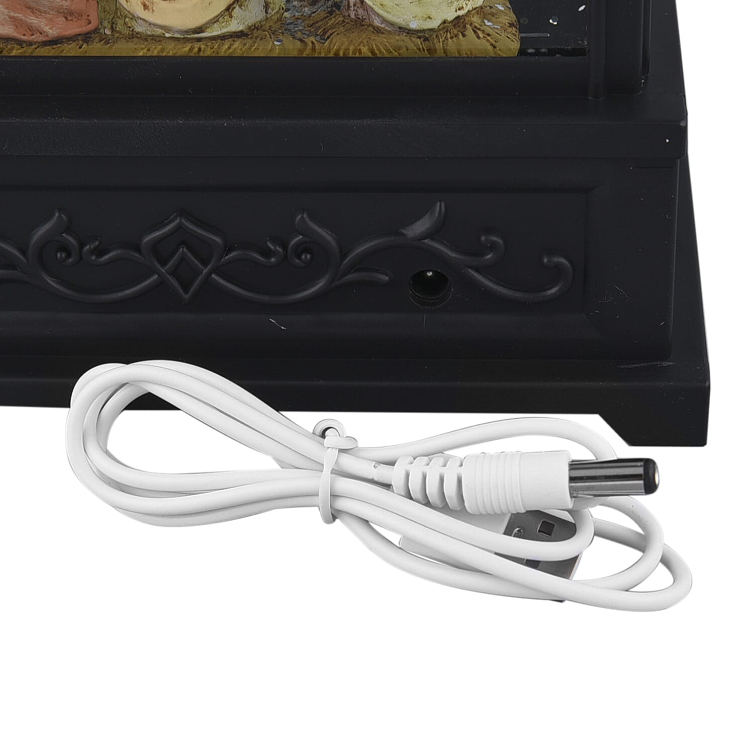 Holy Family Lantern with Music and USB Cable (Require 3xAA Battery Not Included) - Warm Light