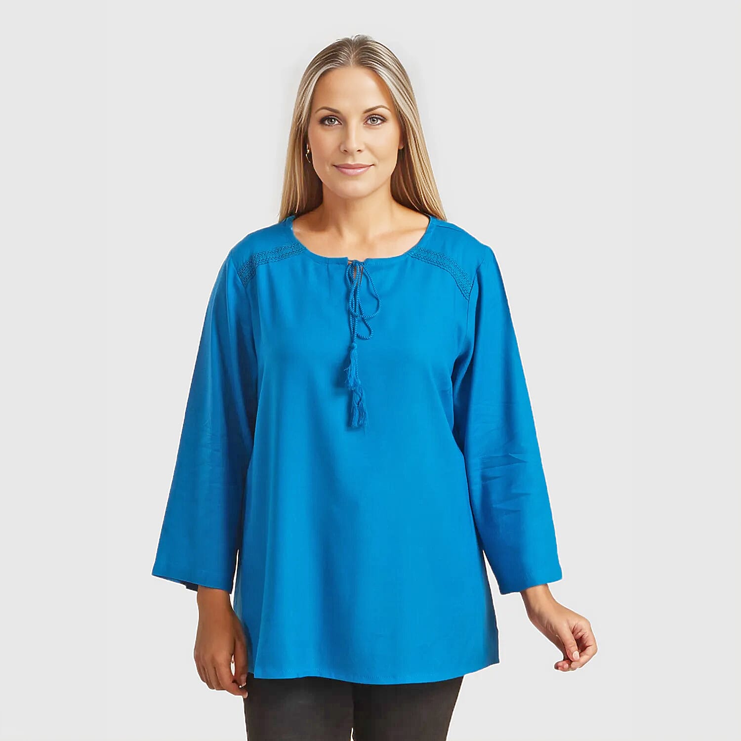 TAMSY Viscose Top - Black