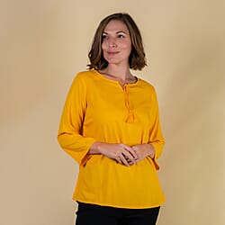 TAMSY Viscose Top - Black