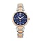 Value Buy - CHRISTOPHE DUCHAMP ETOILE Swiss Movement Genuine Diamond Studded 5 ATM Water Resistant Moon Phase Watch in Silver and Rose Gold Stainless Steel