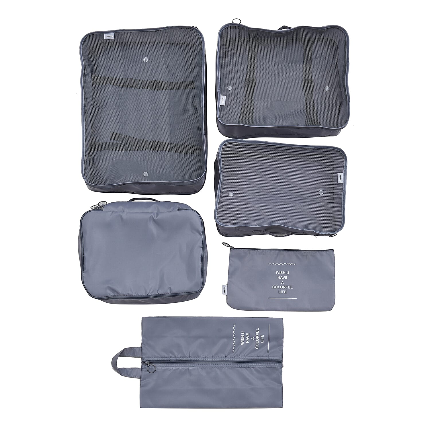 SET of 7 luggage organizer bag