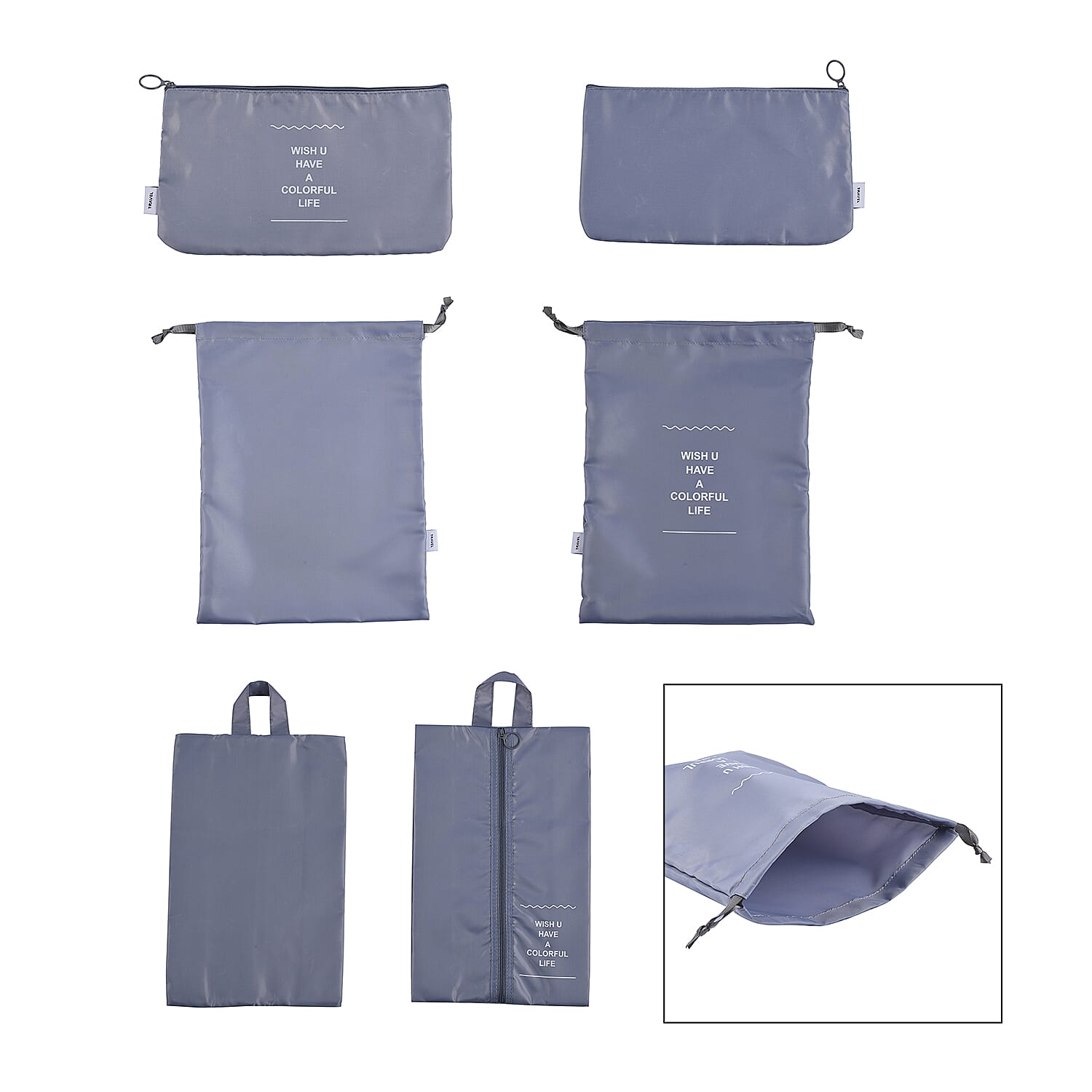 SET of 7 luggage organizer bag