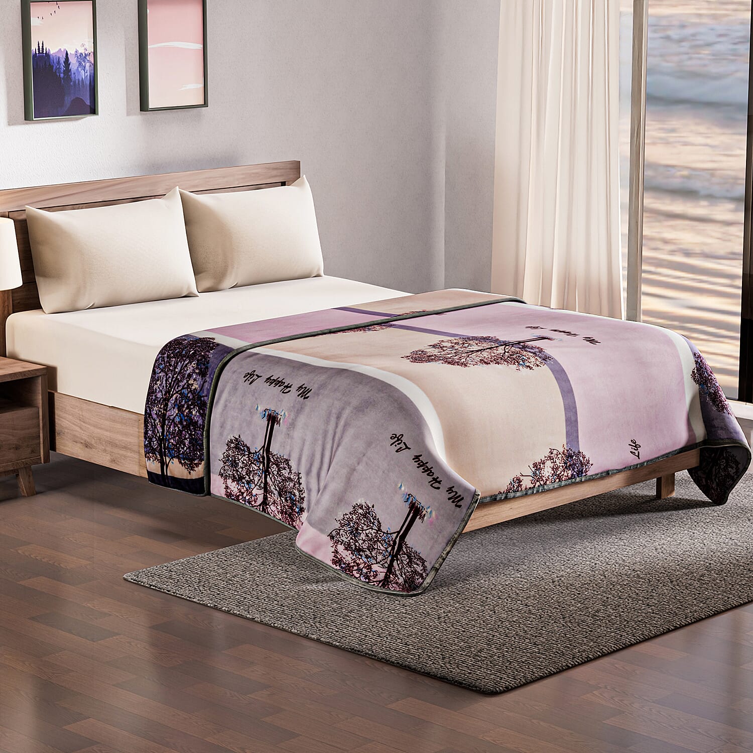 Super Soft Blanket (200x150cm) - Lavender