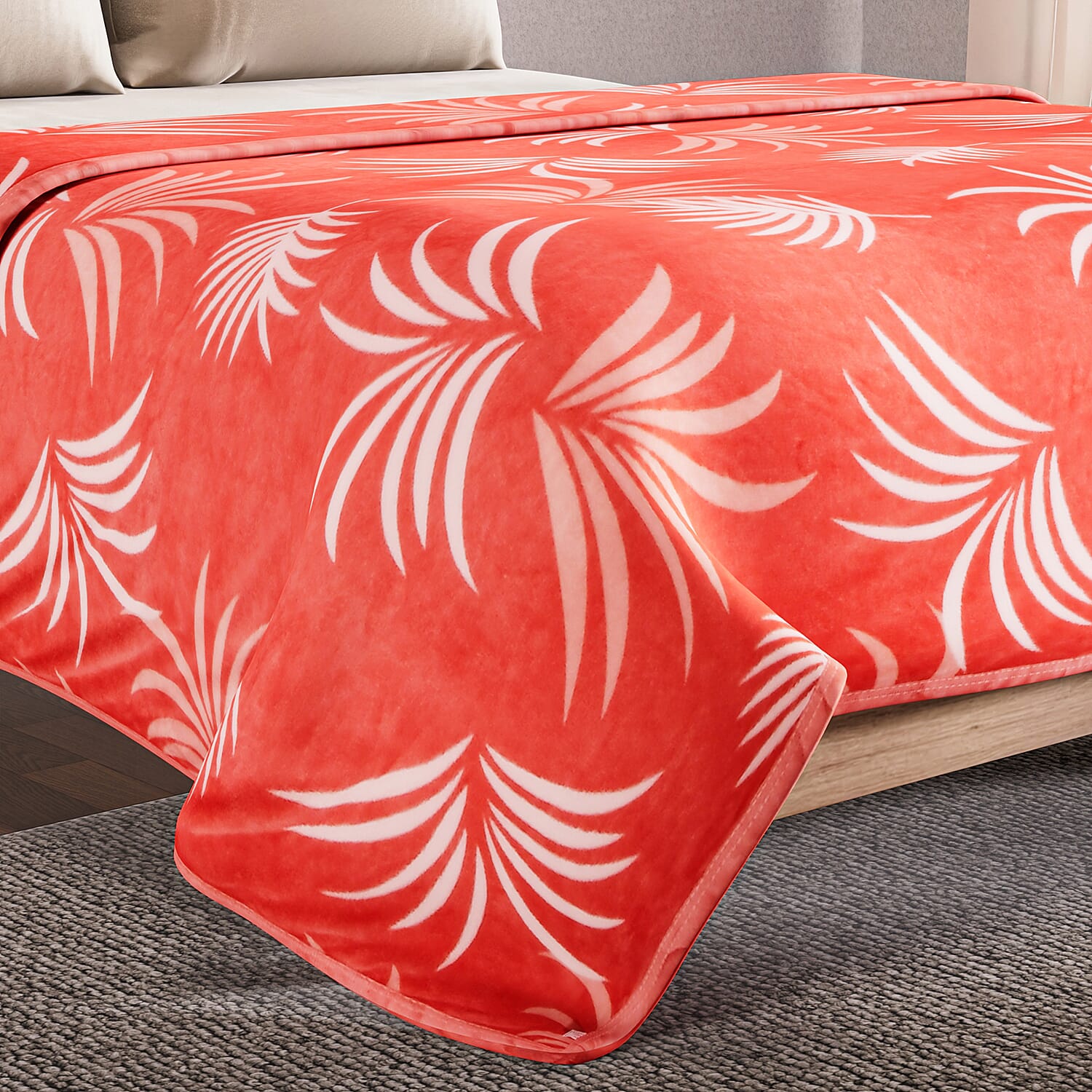 Super Soft Blanket (Size-200x150) - Red