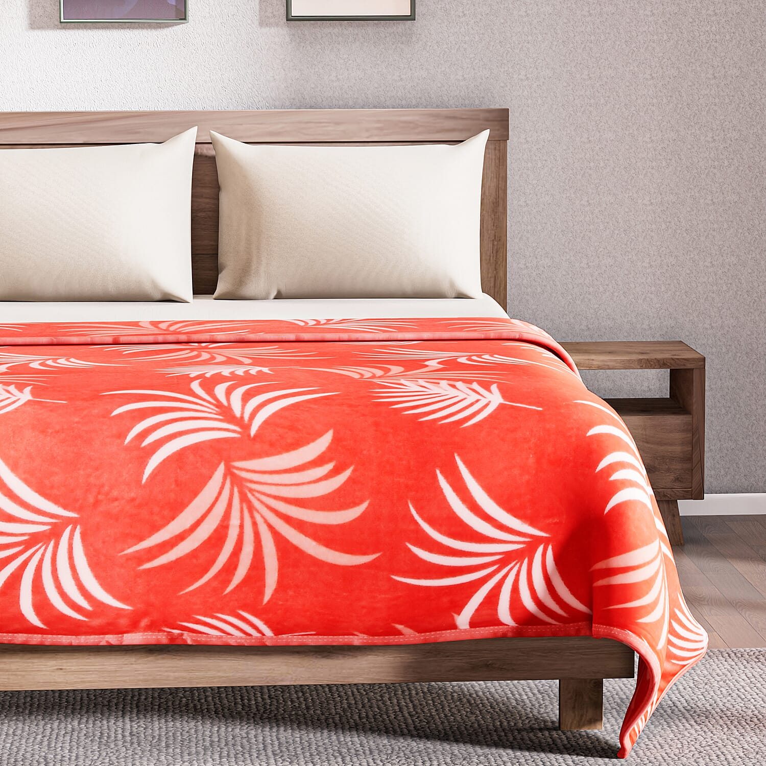 Super Soft Blanket (Size-200x150) - Red