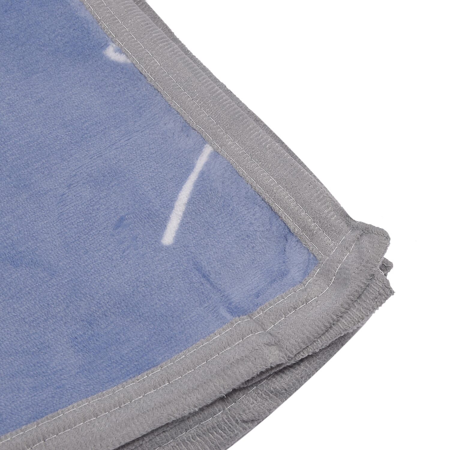 Flannel Flower Printed Blanket (King Size, 150x200 cm) - Orange