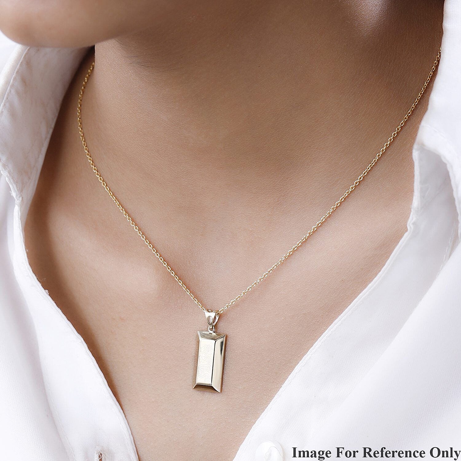 9K Yellow Gold  Fancy Pendant,  Gold Wt. 1.38 Gms