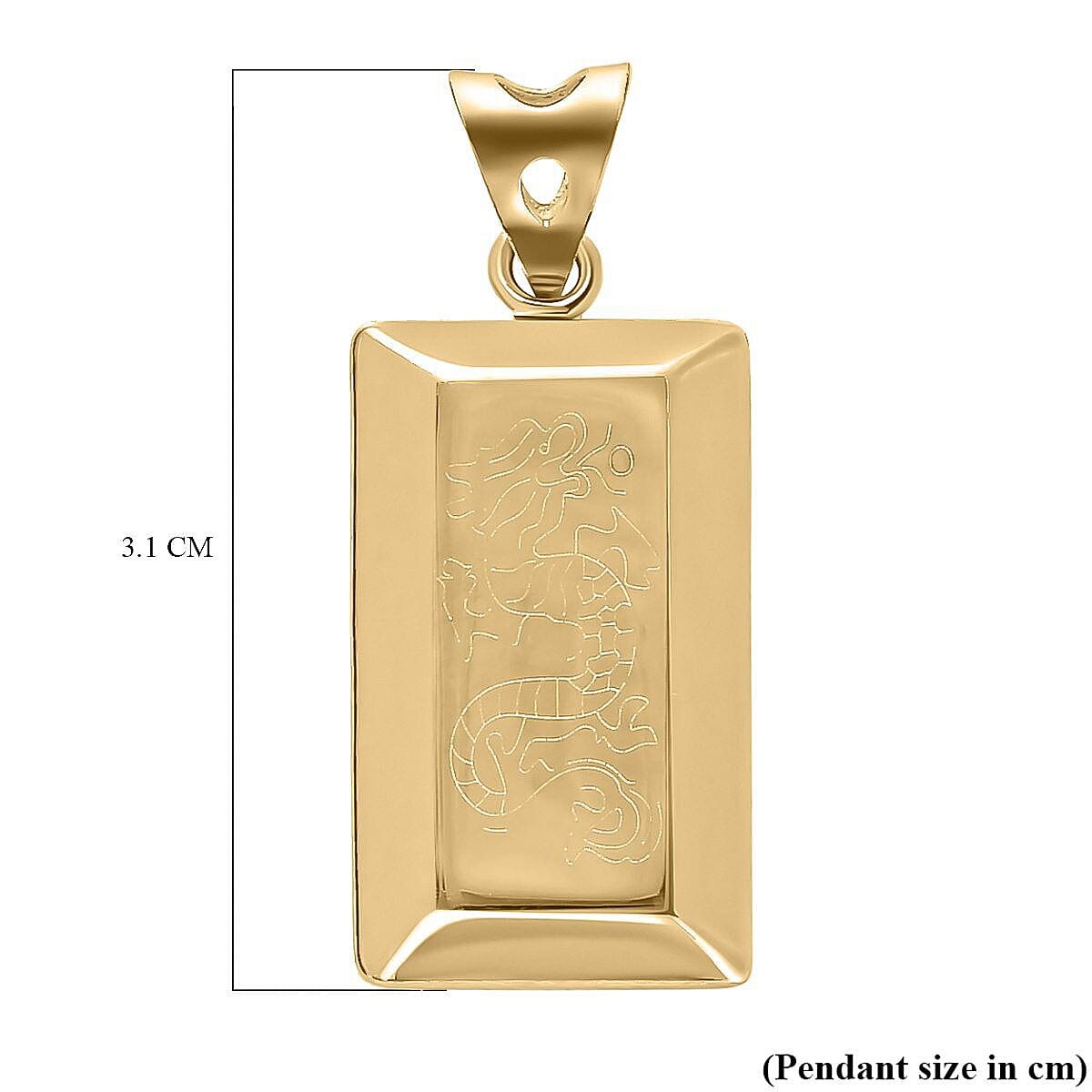 9K Yellow Gold  Fancy Pendant,  Gold Wt. 1.38 Gms