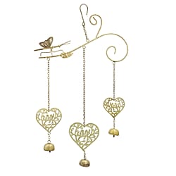 Hanging Decoration (Size 16x48x1 cm) - Yellow & Yellow