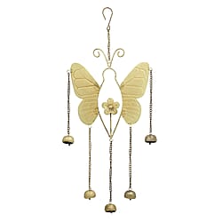 Hanging Decoration (Size 20x48x1 cm) - Yellow & Yellow