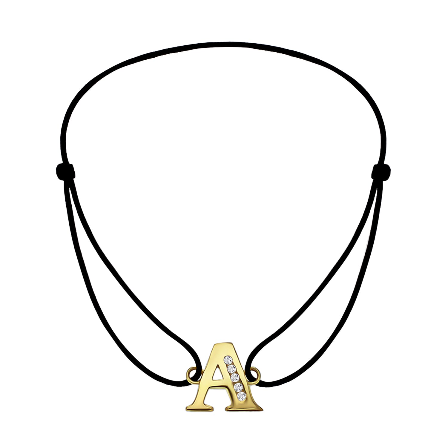 9K Yellow Gold  A   Cubic Zirconia  Bracelet (Size - 8) 0.03 ct,  Gold Wt. 0.51 Gms  0.025  Ct.