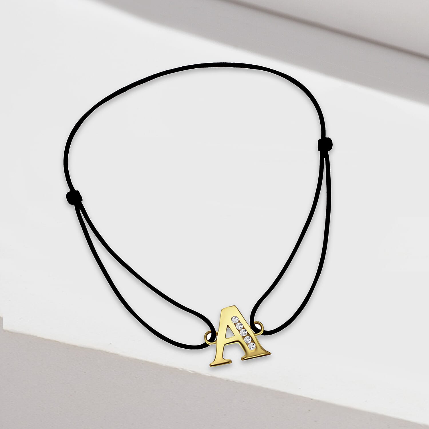 9K Yellow Gold  A   Cubic Zirconia  Bracelet (Size - 8) 0.03 ct,  Gold Wt. 0.51 Gms  0.025  Ct.