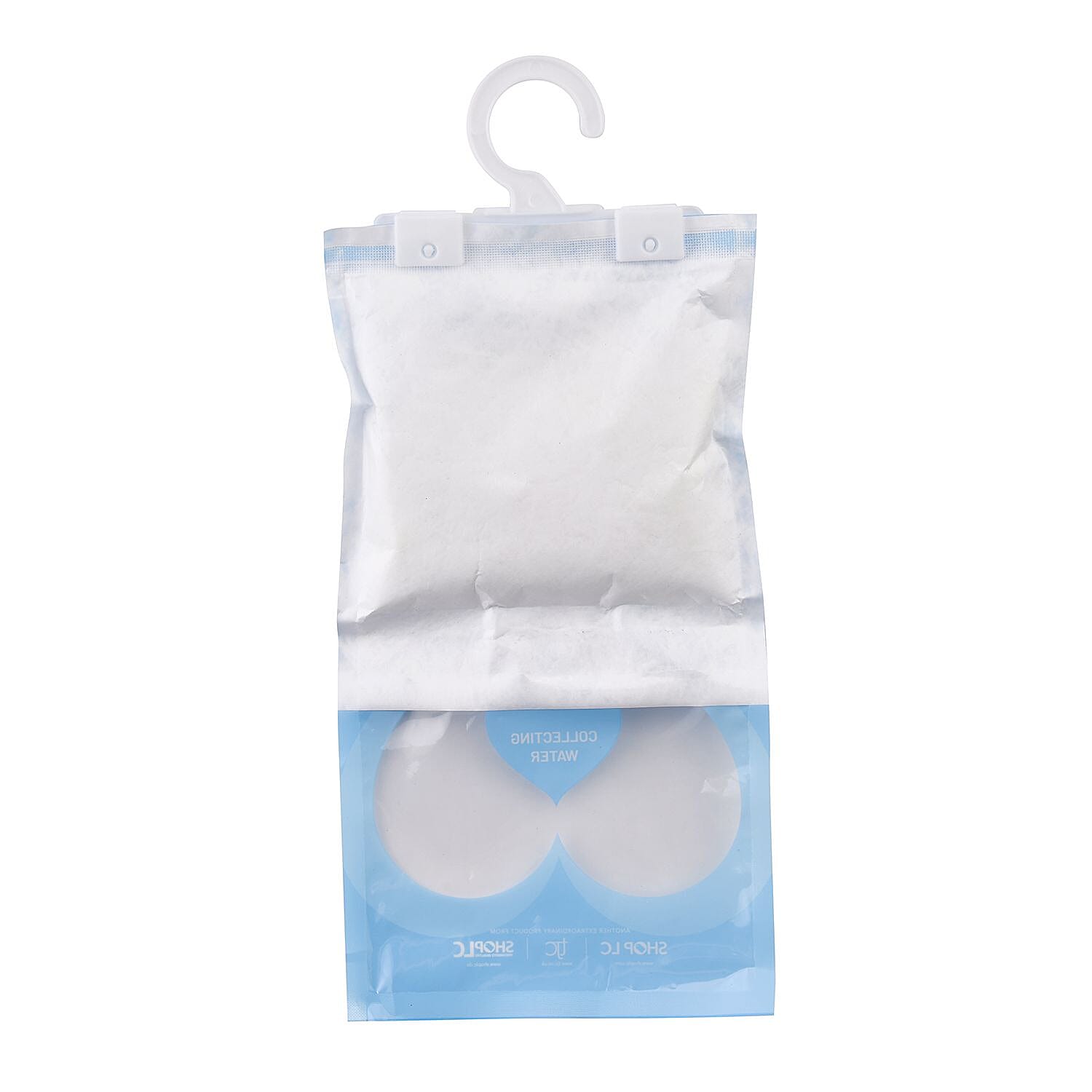 Set of 5 - HOMESMART Hanging Dehumidifier Bag (220gx5) - White & Blue
