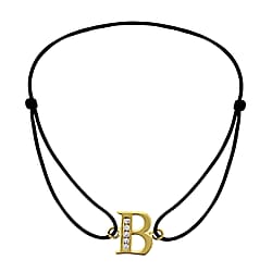 9K Yellow Gold  A   Cubic Zirconia  Bracelet (Size - 8) 0.03 ct,  Gold Wt. 0.51 Gms  0.025  Ct.