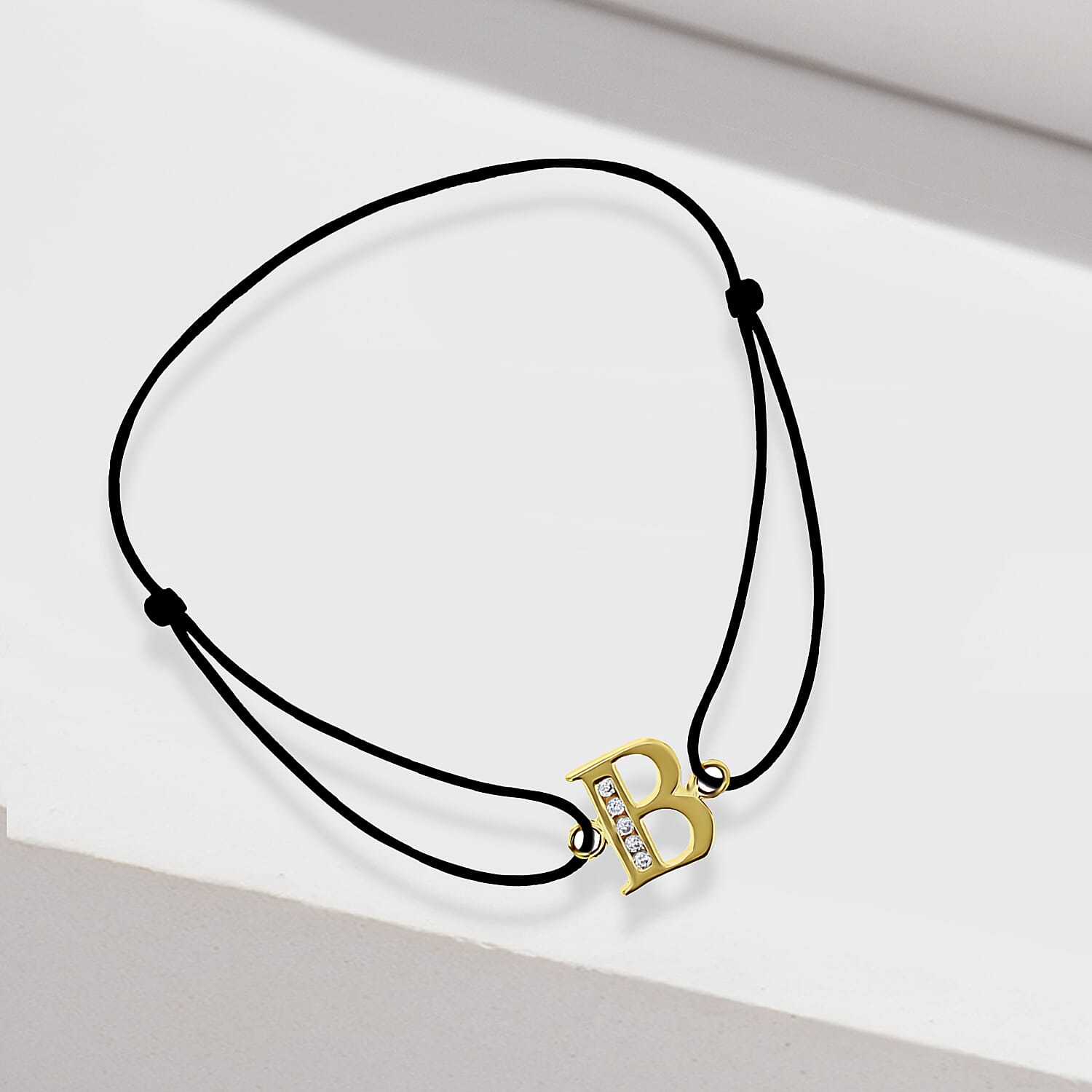 9K Yellow Gold  A   Cubic Zirconia  Bracelet (Size - 8) 0.03 ct,  Gold Wt. 0.46 Gms  0.025  Ct.