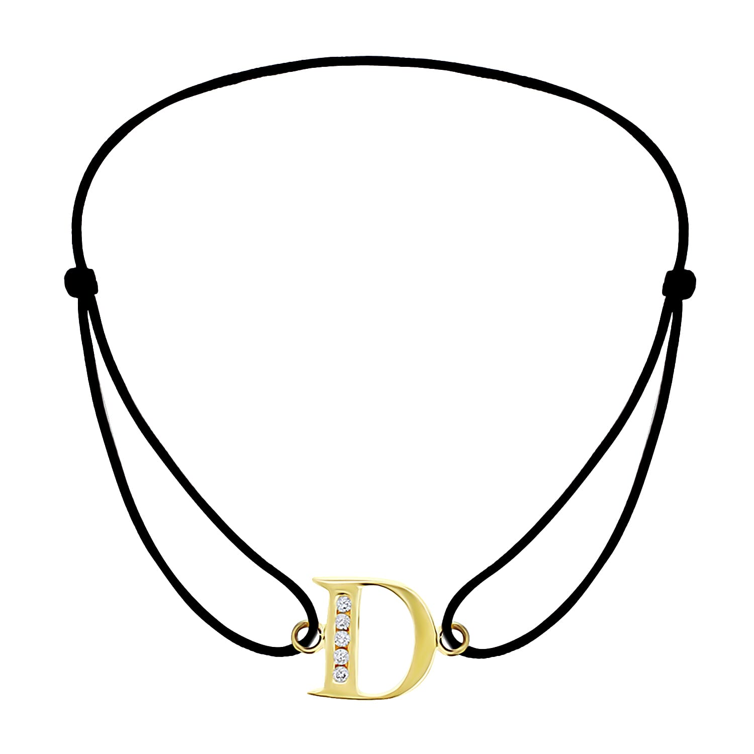 9K Yellow Gold  A   Cubic Zirconia  Bracelet (Size - 8) 0.03 ct,  Gold Wt. 0.45 Gms  0.025  Ct.