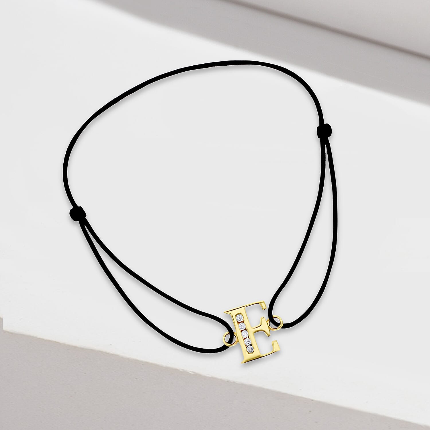 9K Yellow Gold  A   Cubic Zirconia  Bracelet (Size - 8) 0.03 ct,  Gold Wt. 0.41 Gms  0.025  Ct.