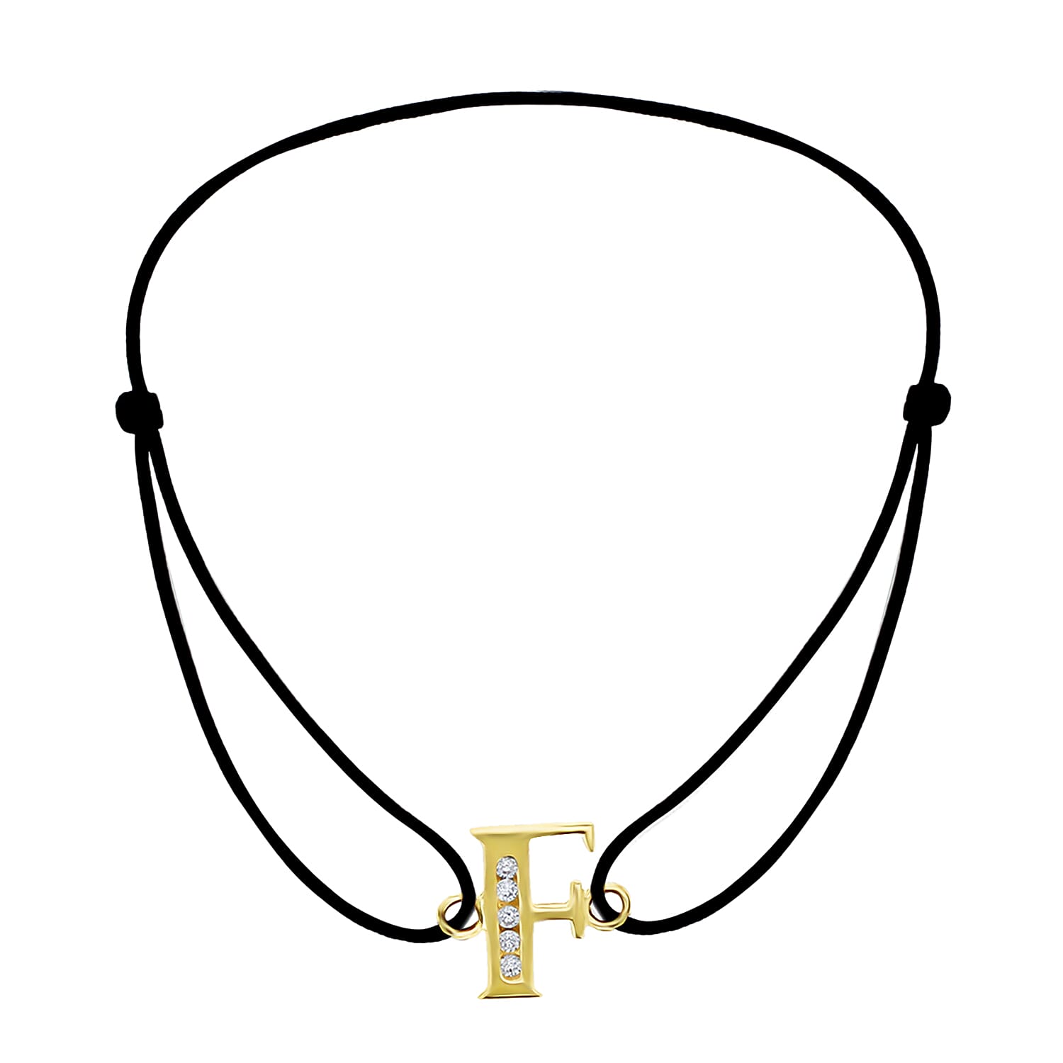 9K Yellow Gold  A   Cubic Zirconia  Bracelet (Size - 8) 0.03 ct,  Gold Wt. 0.37 Gms  0.025  Ct.