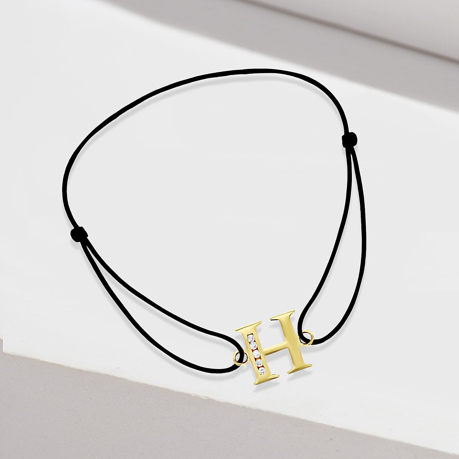 9K Yellow Gold  A   Cubic Zirconia  Bracelet (Size - 8) 0.03 ct,  Gold Wt. 0.52 Gms  0.025  Ct.