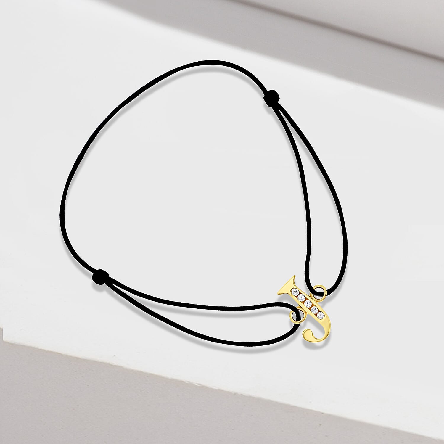 9K Yellow Gold  A   Cubic Zirconia  Bracelet (Size - 8) 0.03 ct,  Gold Wt. 0.33 Gms  0.025  Ct.