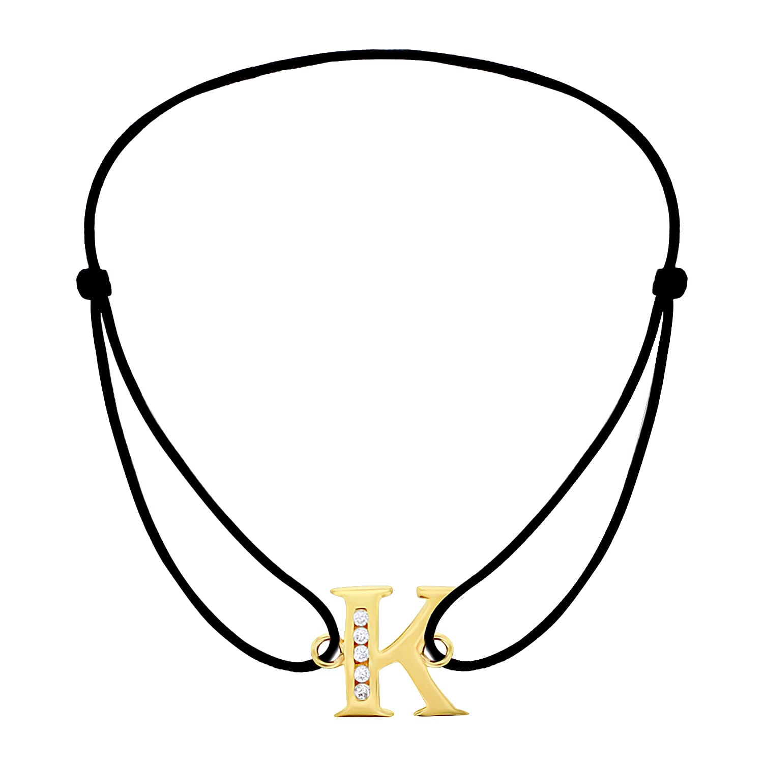 9K Yellow Gold  A   Cubic Zirconia  Bracelet (Size - 8) 0.03 ct,  Gold Wt. 0.52 Gms  0.025  Ct.