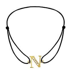 9K Yellow Gold  A   Cubic Zirconia  Bracelet (Size - 8) 0.03 ct,  Gold Wt. 0.51 Gms  0.025  Ct.