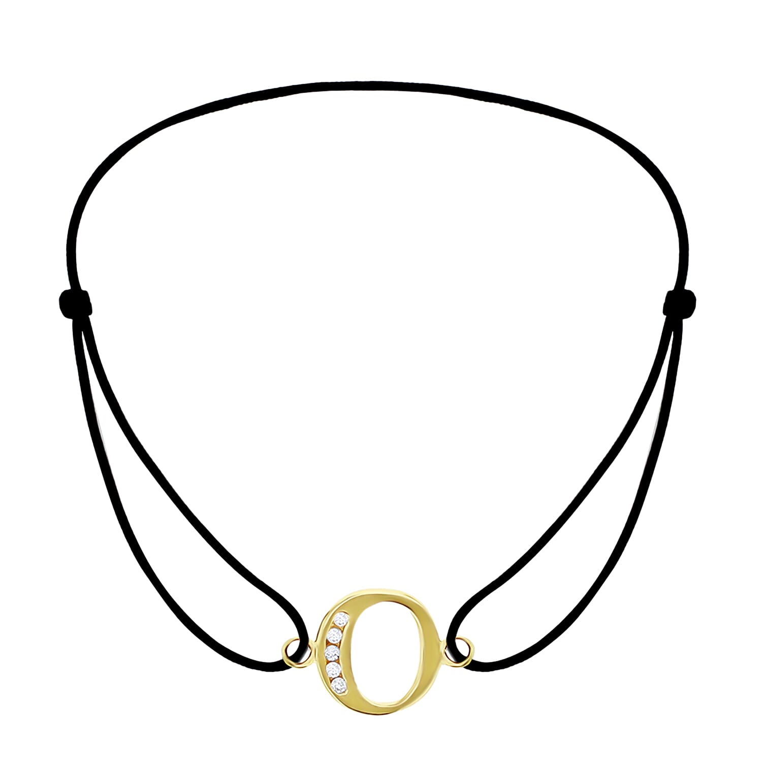 9K Yellow Gold  A   Cubic Zirconia  Bracelet (Size - 8) 0.03 ct,  Gold Wt. 0.45 Gms  0.025  Ct.