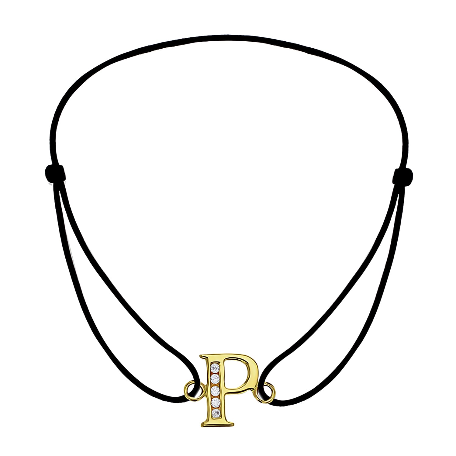 9K Yellow Gold  A   Cubic Zirconia  Bracelet (Size - 8) 0.03 ct,  Gold Wt. 0.38 Gms  0.025  Ct.