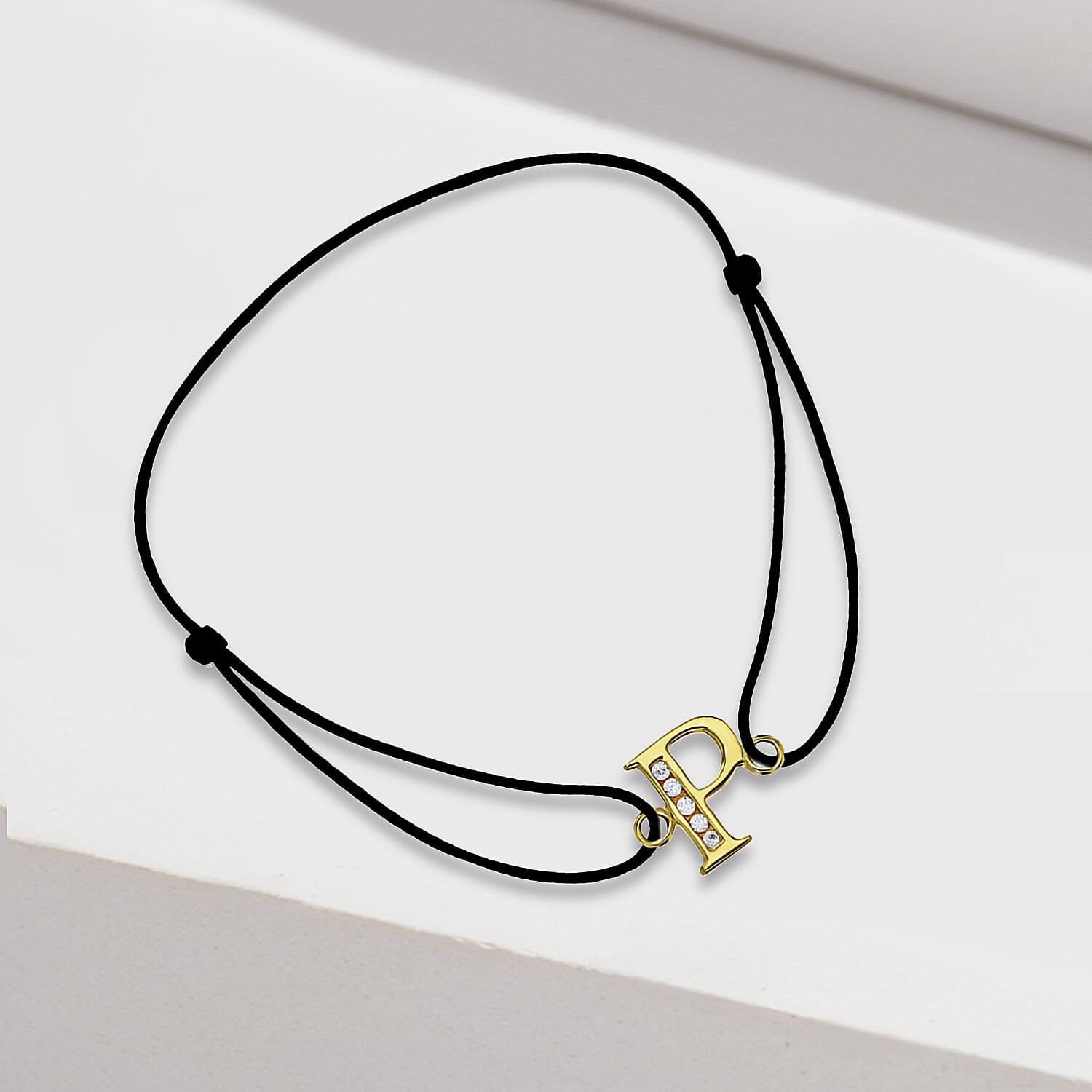 9K Yellow Gold  A   Cubic Zirconia  Bracelet (Size - 8) 0.03 ct,  Gold Wt. 0.38 Gms  0.025  Ct.